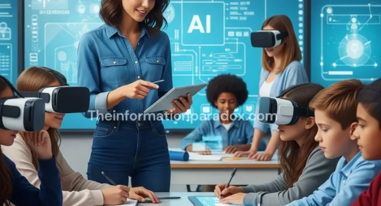 Схема за AI автоматизация в бизнес процеси, показваща различни индустрии като производство, маркетинг, финанси и логистика