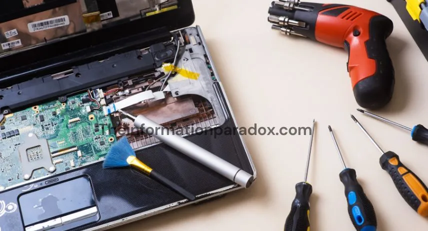 laptop internal cleaning computer maintenance